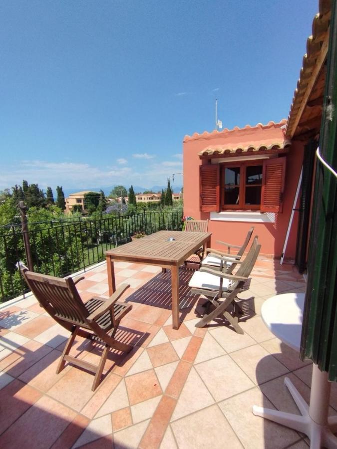 Fotios Roof Apartment Acharavi  Bagian luar foto