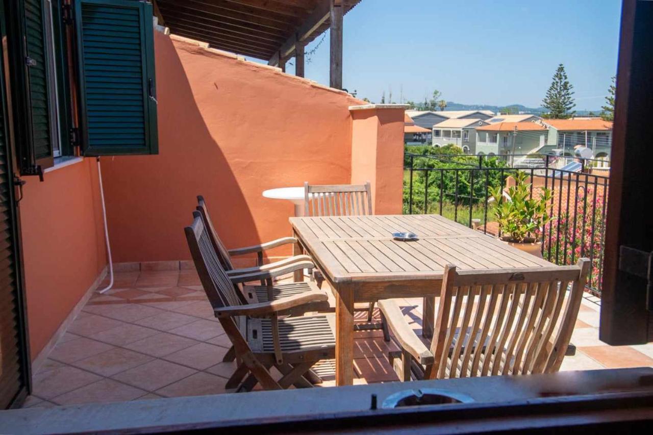 Fotios Roof Apartment Acharavi  Bagian luar foto