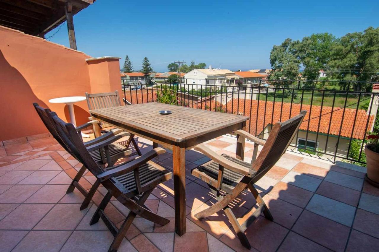 Fotios Roof Apartment Acharavi  Bagian luar foto